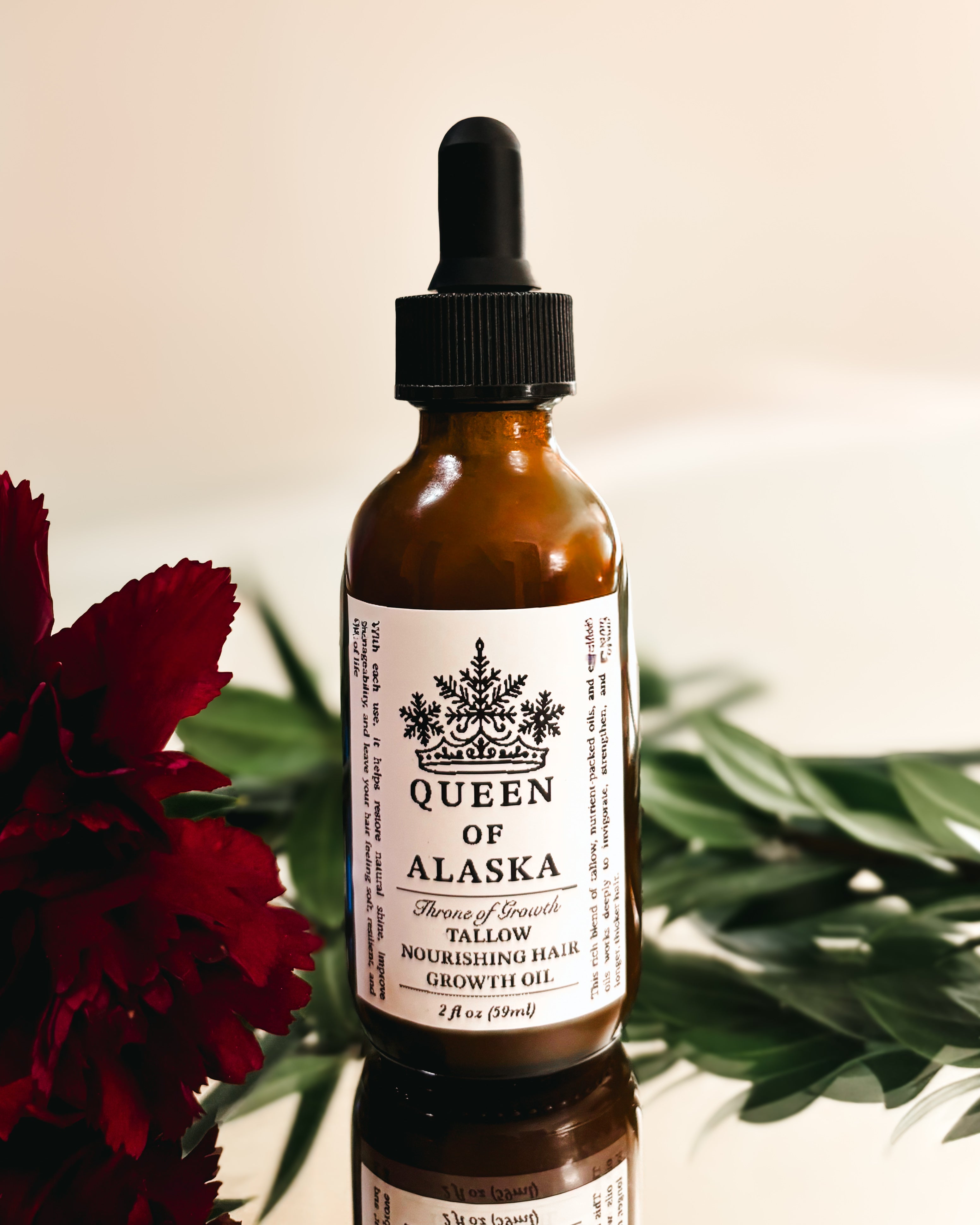 Throne of Growth Tallow Nourishing Hair Growth Oil