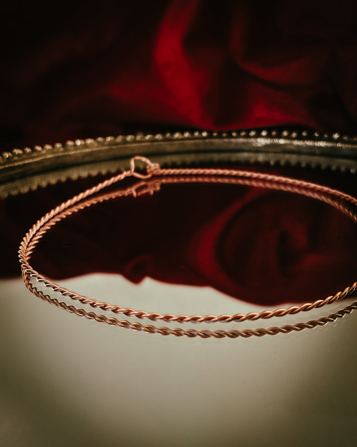 Copper Circlette - Spiraled Copper -  Noble Weight