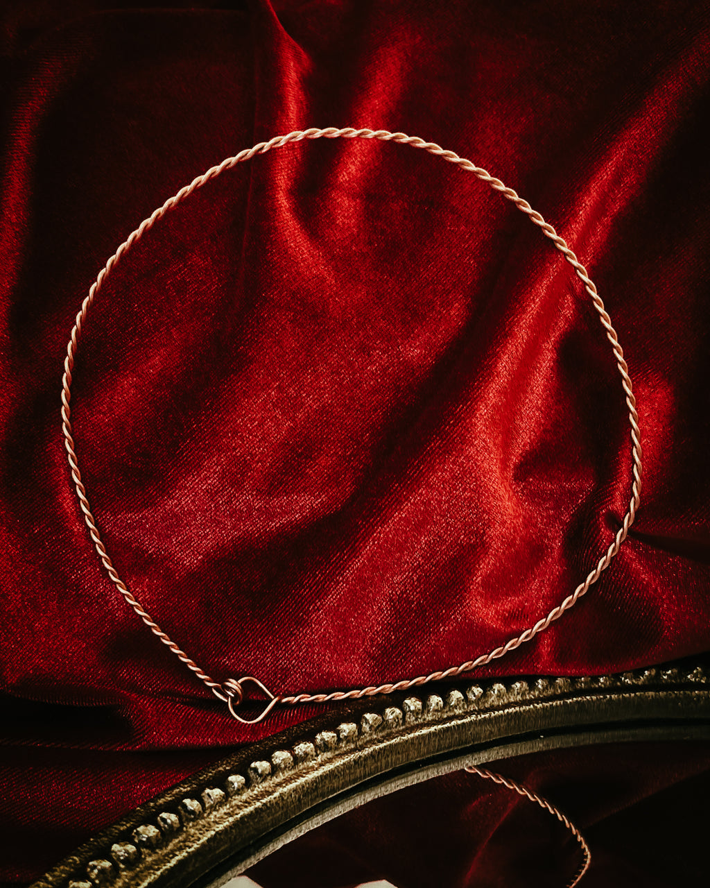 Copper Circlette - Spiraled Copper -  Noble Weight