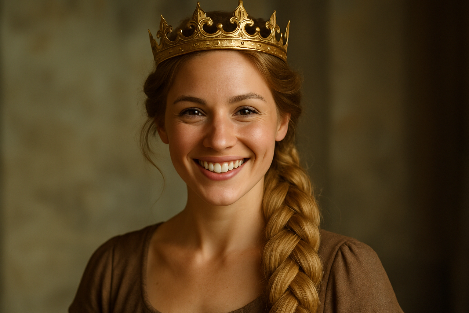 have her smiling