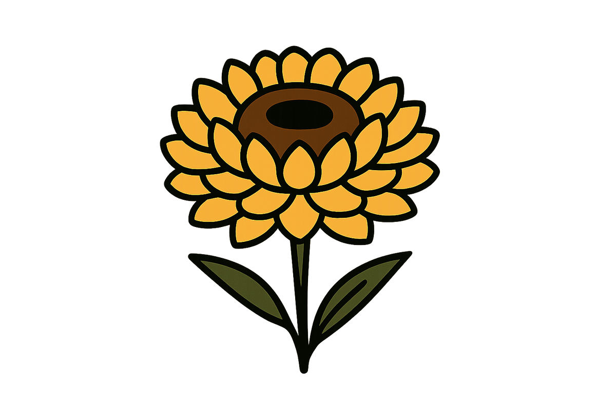 helichrysum flower icon
